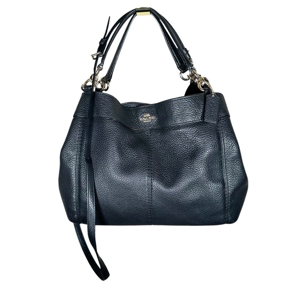 COACH Lexy Pebbled Leather Crossbody Shoulder Bag - Picture 1 of 9